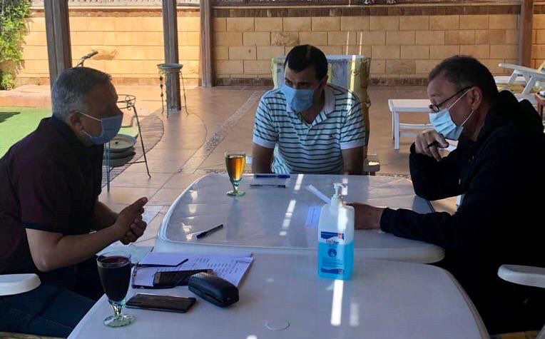 الخطيب واللجنة المالية في الاهلي 2 الخطيب واللجنة المالية في الاهلي 2