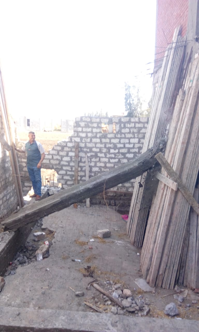 ازالة التعديات على الاراضى الزراعية بالبحيرة (1)