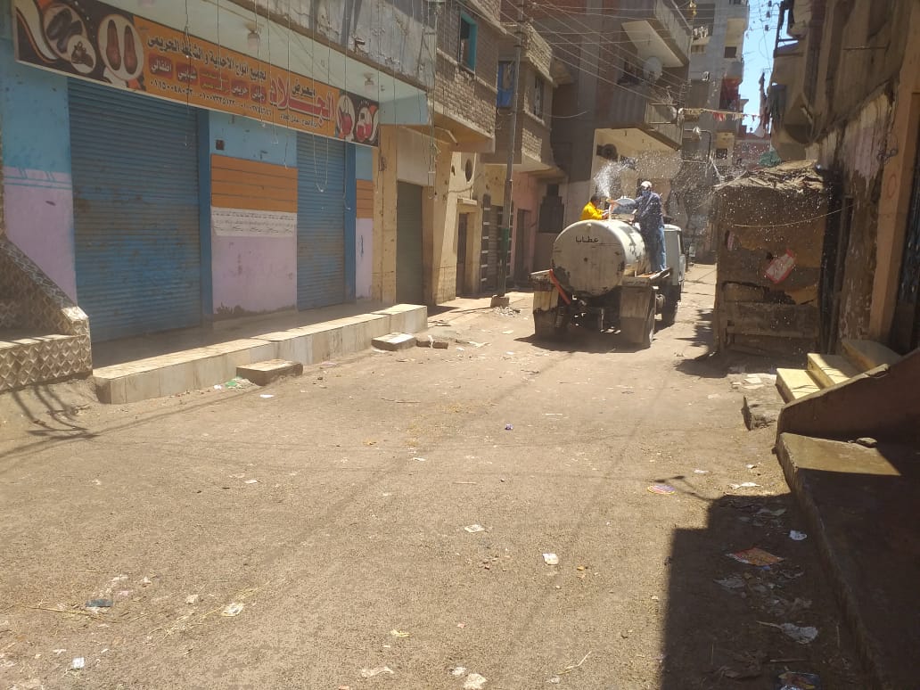 تطهير الشوارع بمدن محافظة الشرقية (2)
