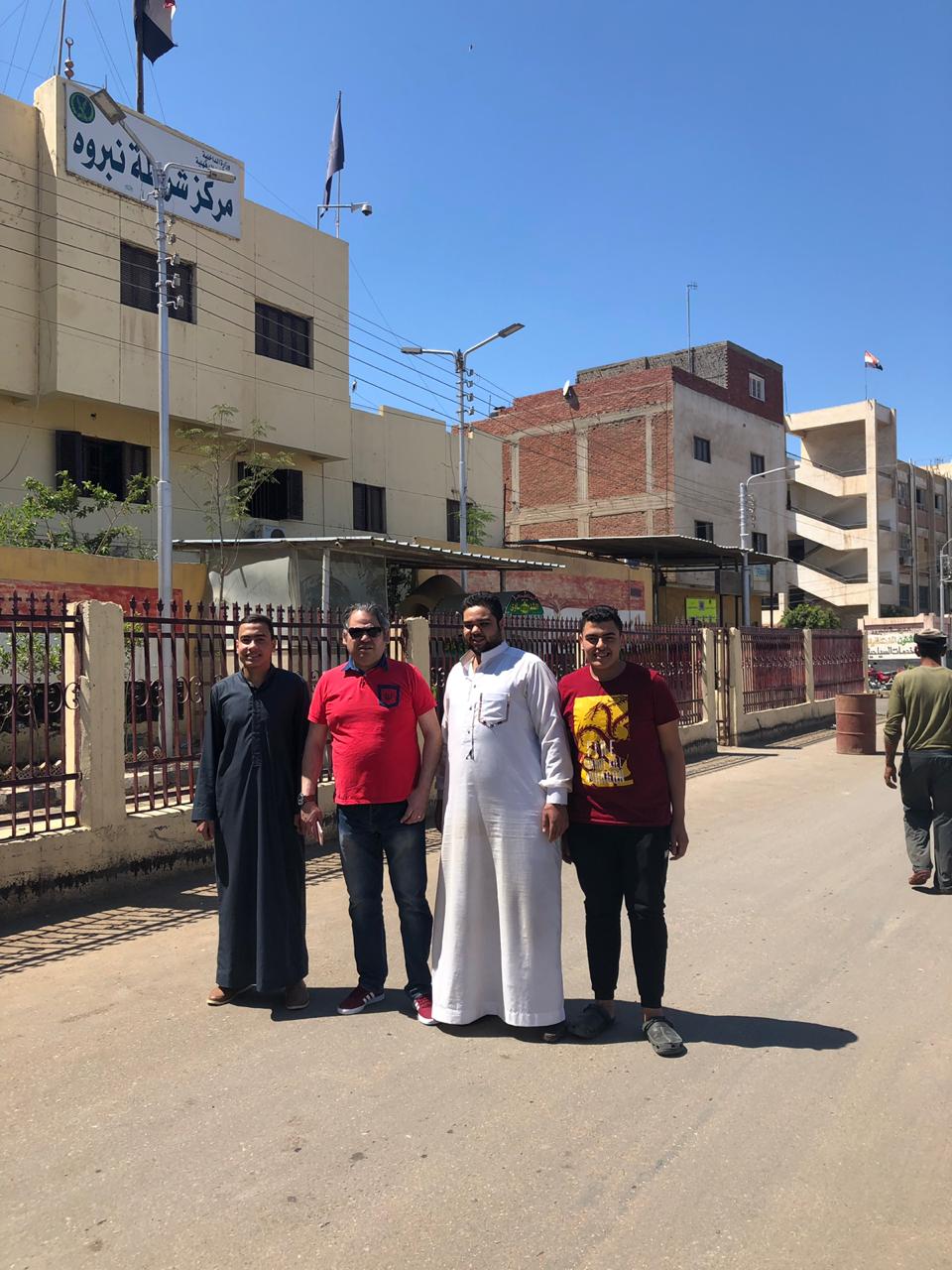 صاحب مقطع أجري ياشيخ بعد خروجه من مركز شرطة نبروة  (2)