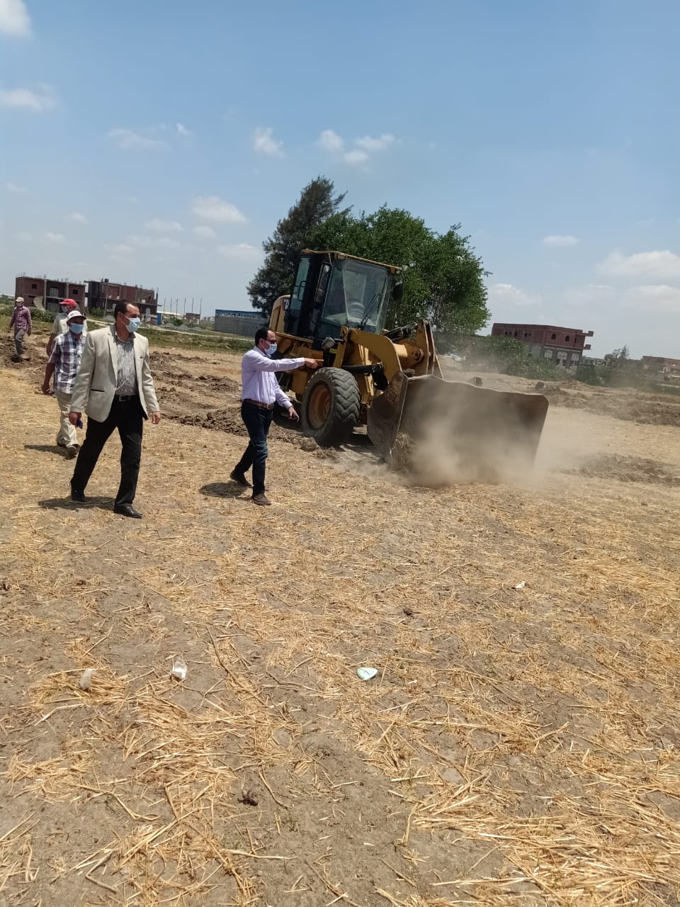 ازالة التعديات على الاراضى الزراعية بالبحيرة (3)