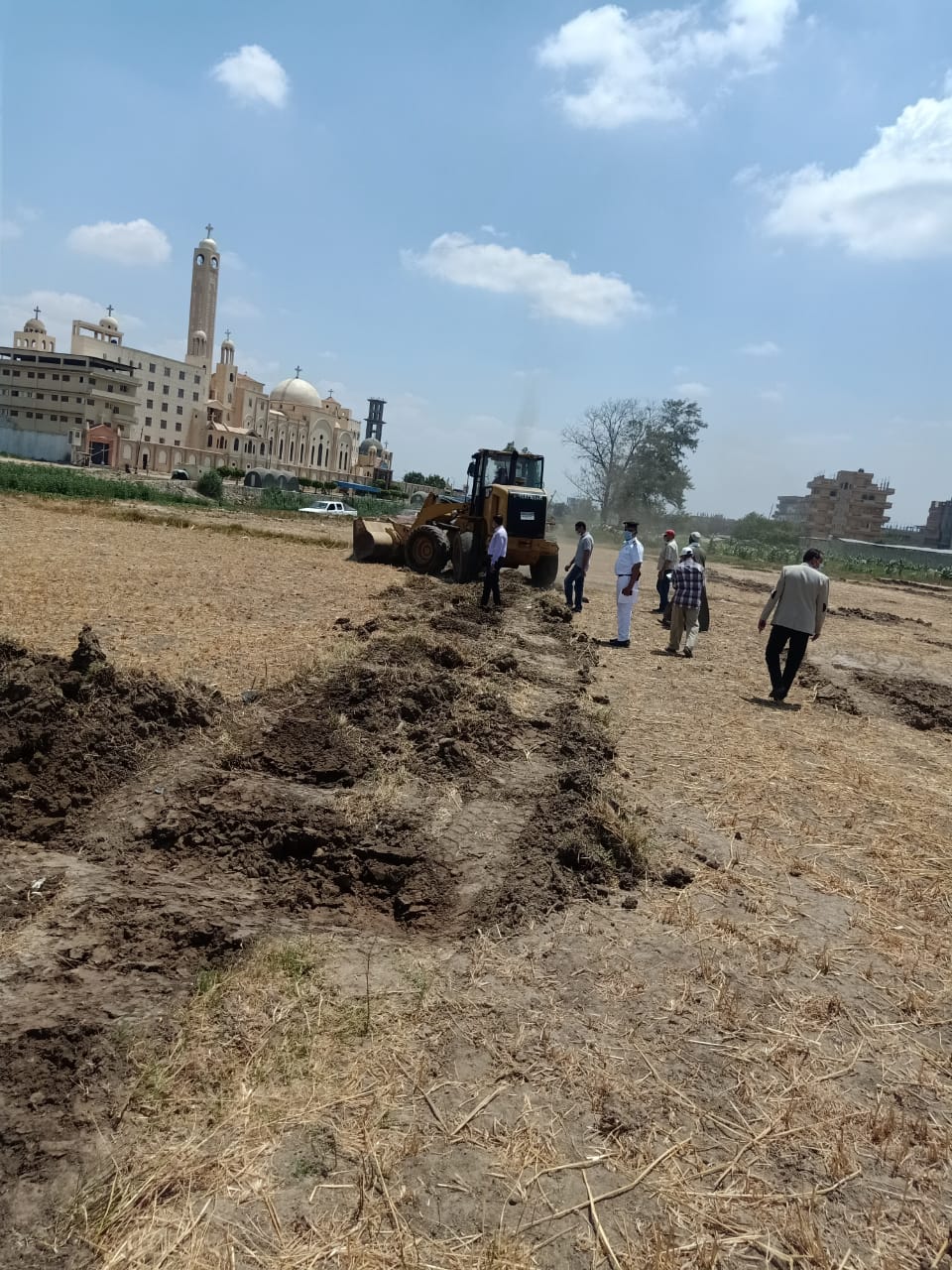 ازالة التعديات على الاراضى الزراعية بالبحيرة (2)