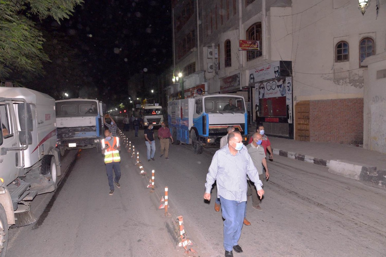 حملات تطهير وتعقيم الشوارع والميادين (2)