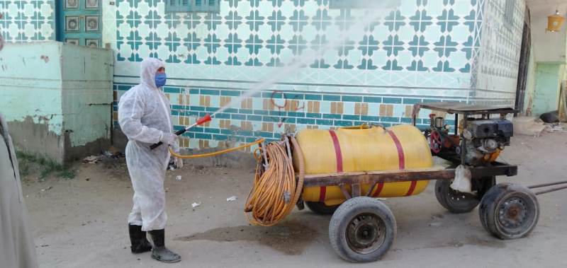 والتطهير للشوارع والمبانى الحكومية  2