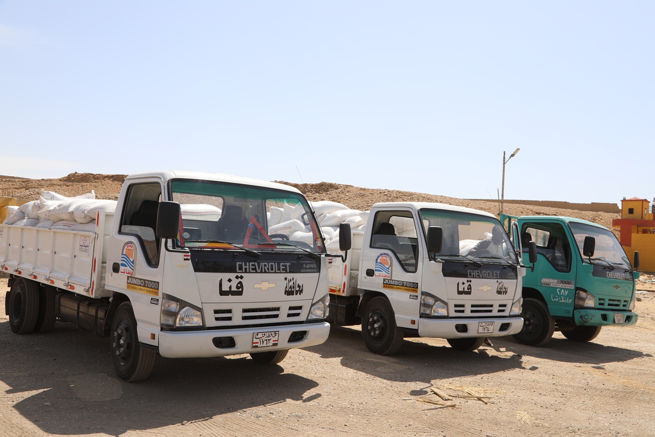 توريد القمح للشون والصوامع فى قنا (3)