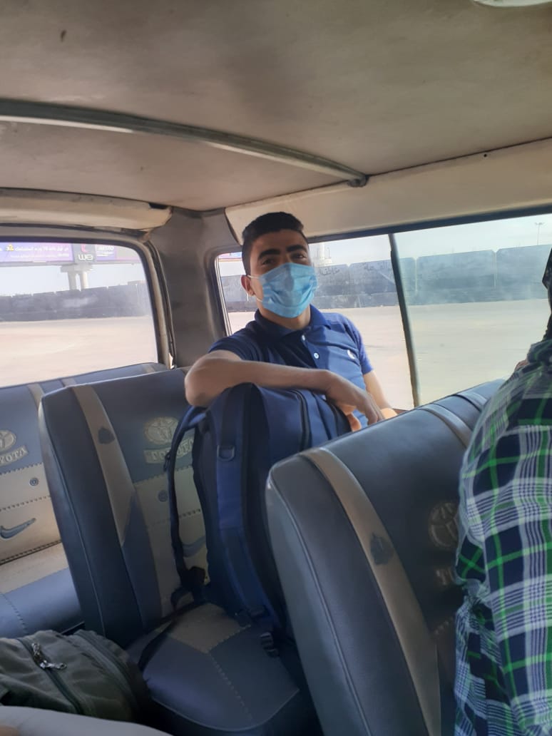 ارتداء الكمامة فى وسائل النقل والمواصلات (1)