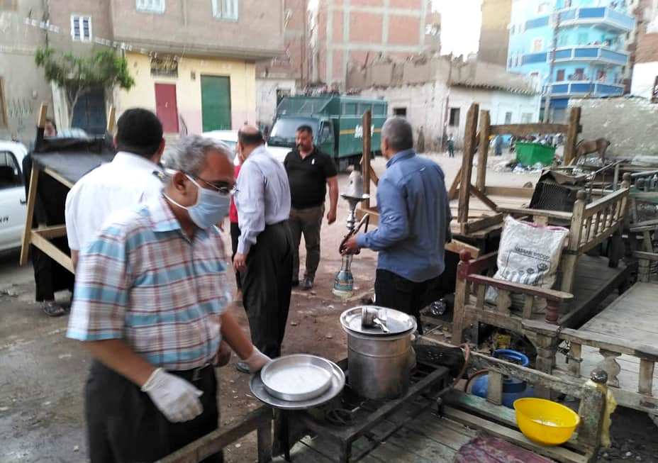 حملات تموينية بجرجا (5)