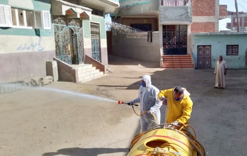 والتطهير للشوارع والمبانى الحكومية  1