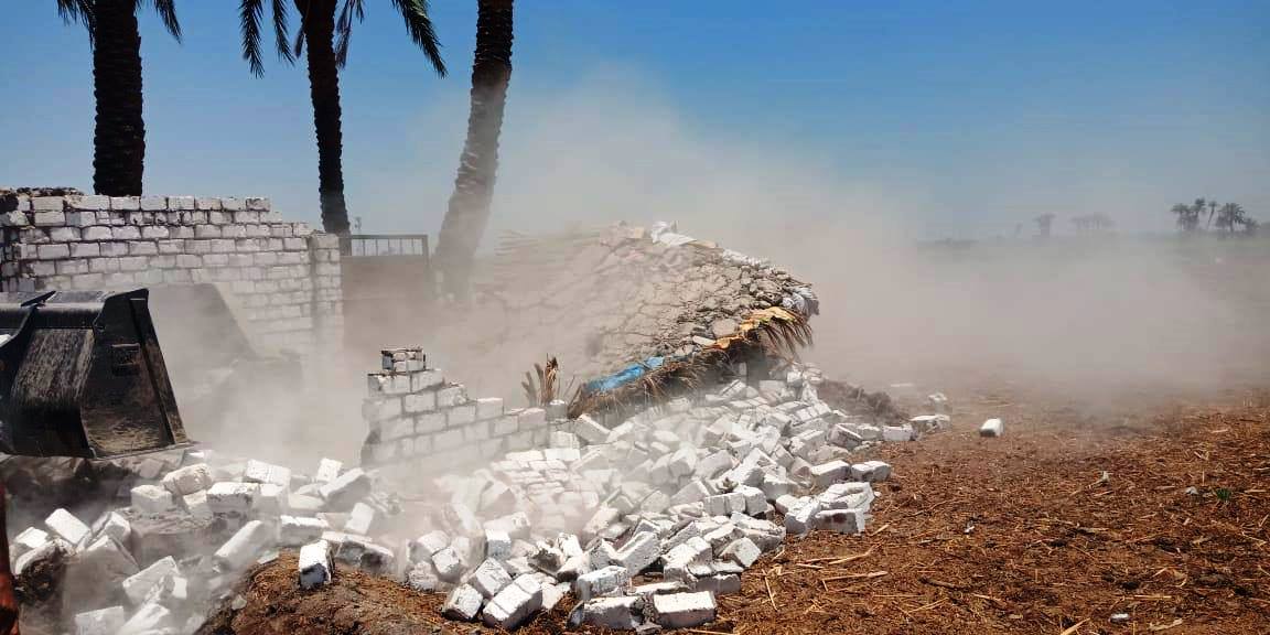 حملات ازالات بمراكز سوهاج (1)