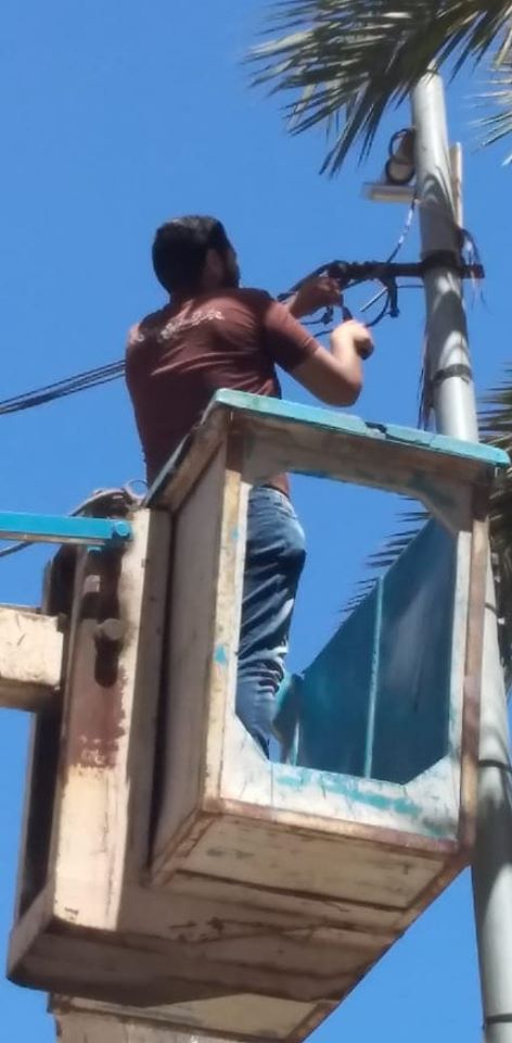 التصدى لحالات سرقة التيار (2)