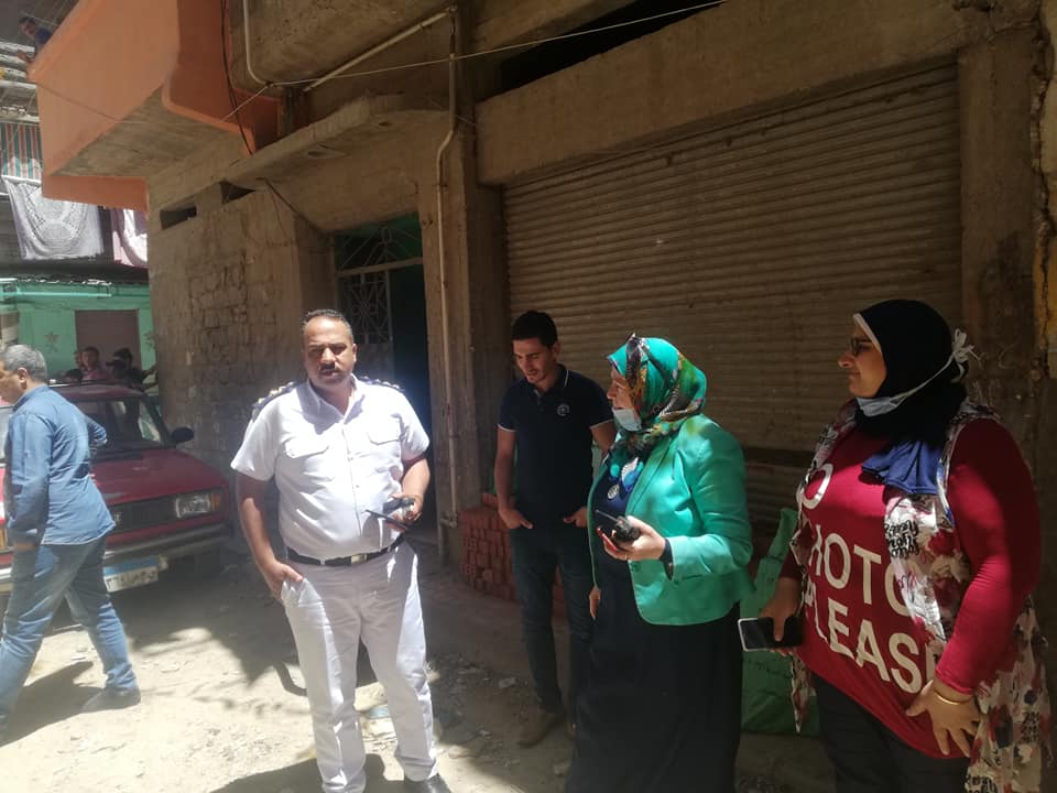 ضبط 4 حالات بناء مخالف (1)