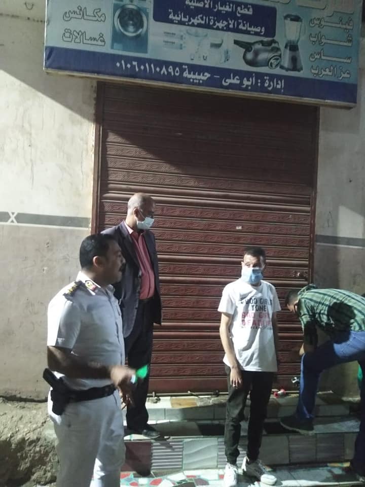 تشميع المحال المخالفة تشميع المحال المخالفة