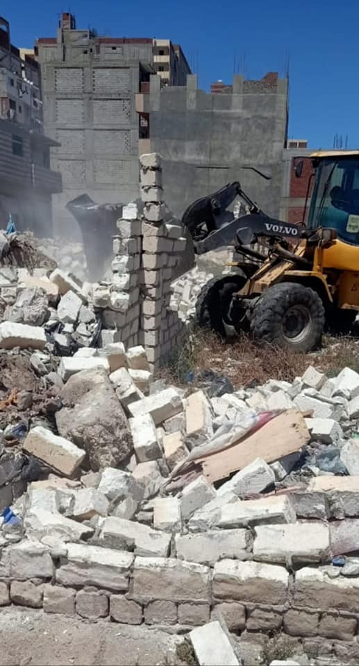 ازالة البناء المخالف ازالة البناء المخالف