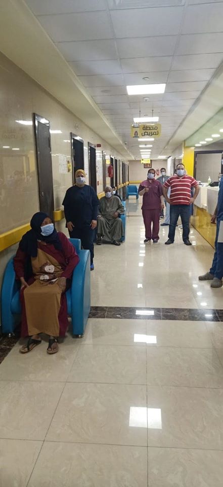تجهيز المتعافين من كورونا للخروج من المستشفى