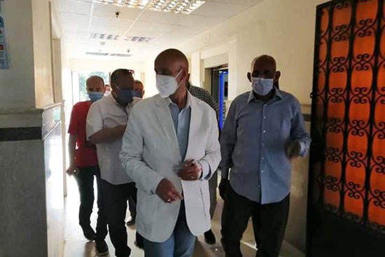  تجهيزات طوارئ بلبيس كمستشفى عزل (1)