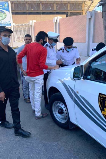 حملات مرورية مكثفة بالإسكندرية (1)