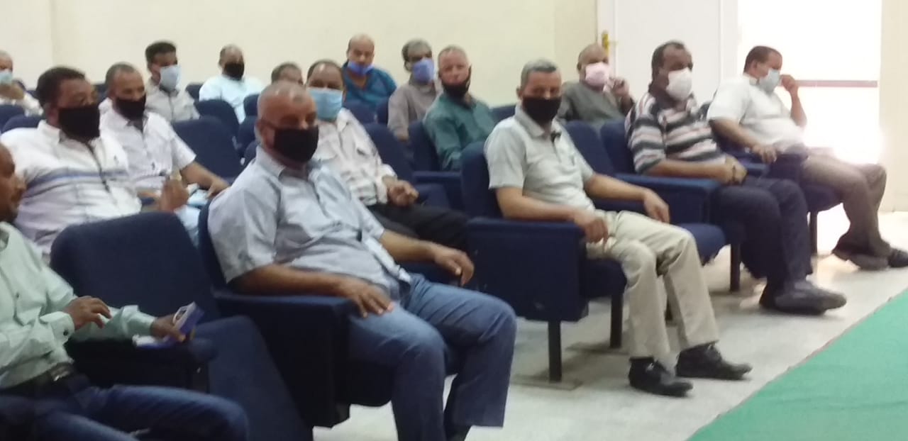 جانب من حضور فعاليات لقاء رئيس المدينة