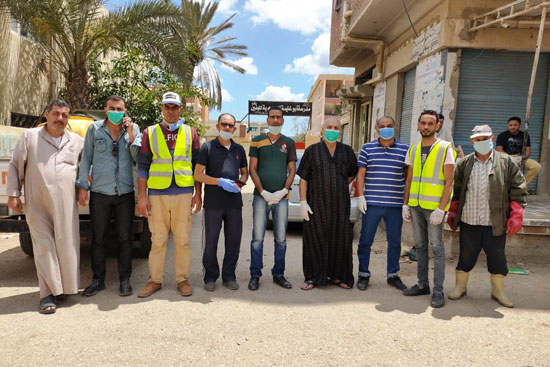 عزل الحالات المخالطة لمدير عزل أبو قير السابق بكفر الشيخ (6)