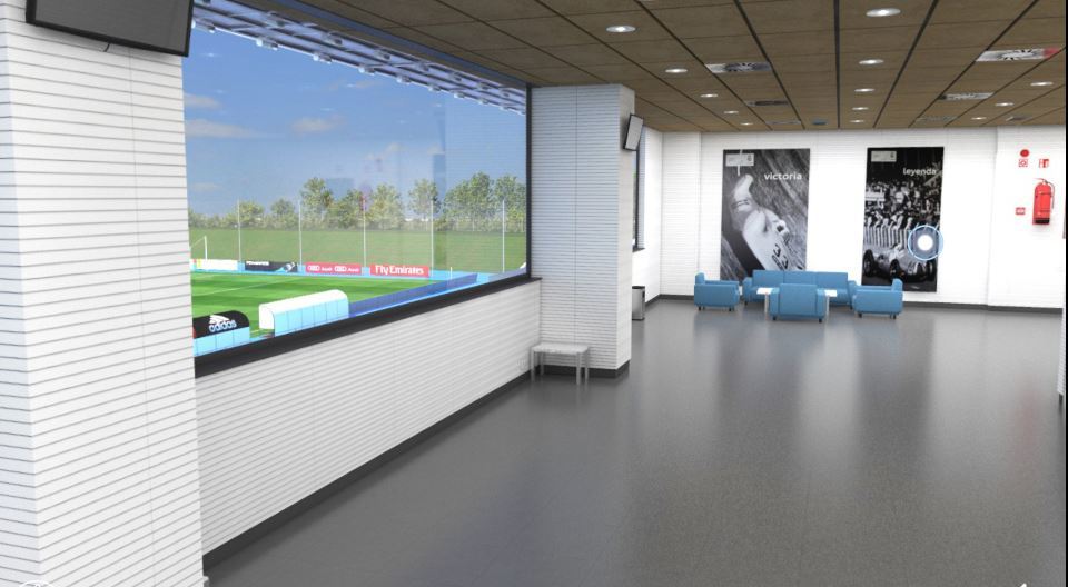 ملعب دى سيتفانو من الداخل