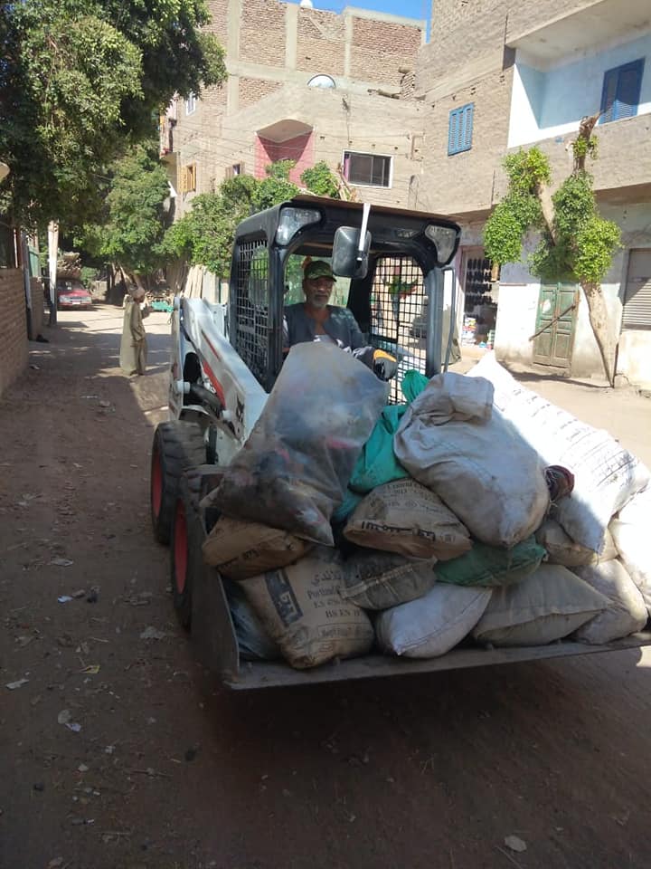 مدينة الطود تعلن رفع 500 طن مخلفات وقمامة
