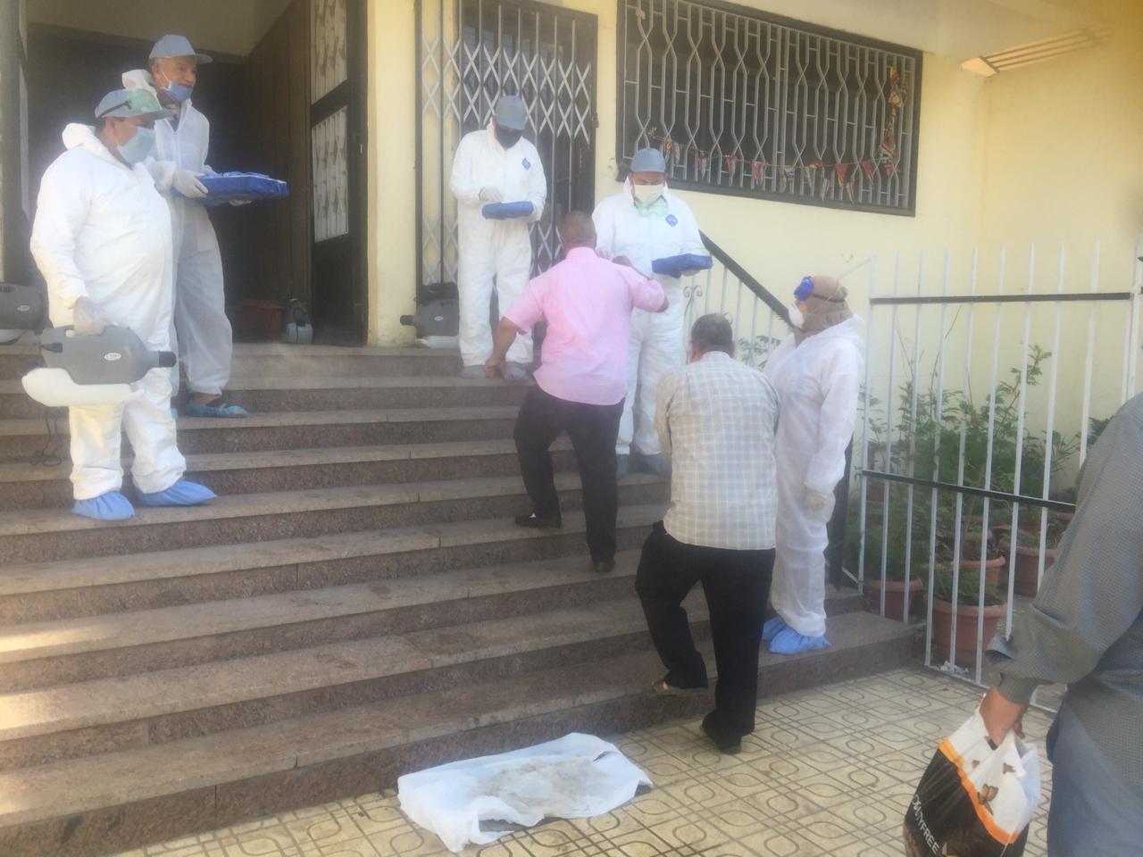 تعقيم المترددين على الطب البيطرى بالدقهلية (4)