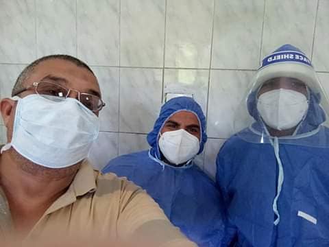 مستشفى صدر إسنا تواصل سحب المسحات من الحالات المشتبه مستشفى صدر إسنا تواصل سحب المسحات من الحالات المشتبه