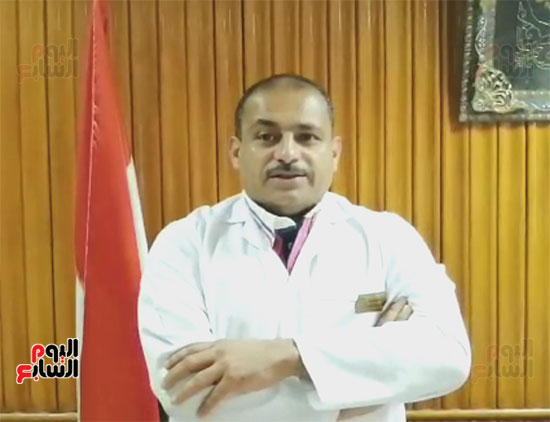 الدكتور ياسر زايد مدير مستشفى كفر الدوار
