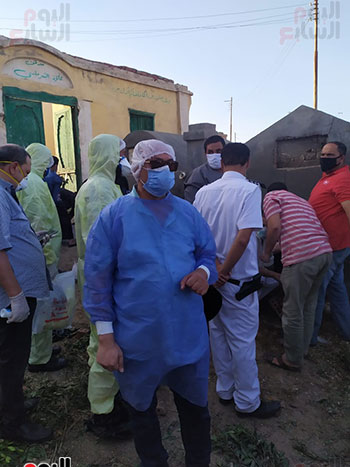 إشعال النيران فى نعش شقيقة (1)