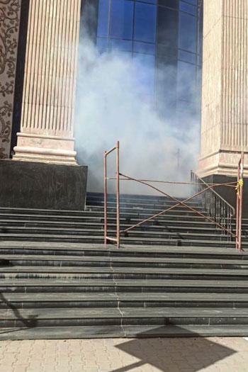 وحدة تعقيم ذكية بنقابة الصحفيين (9)