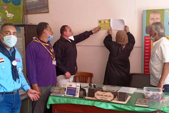 احتفال رواد كشافة بيلا باليوم العالمى (4)