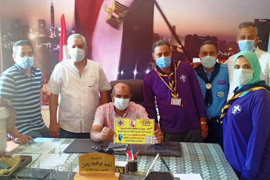 احتفال رواد كشافة بيلا باليوم العالمى (3)