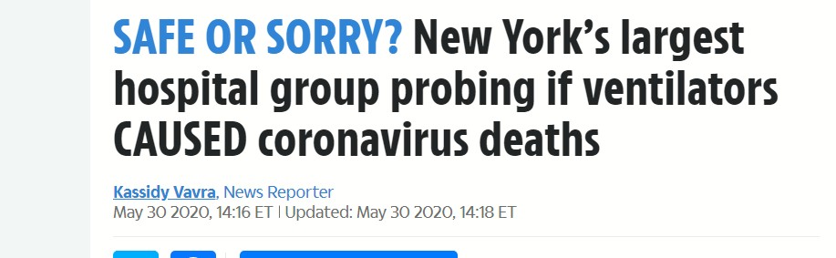 مستشفيات نيويوك وفيروس كورونا