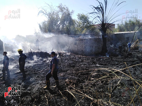 إخماد حريق هائل (4)