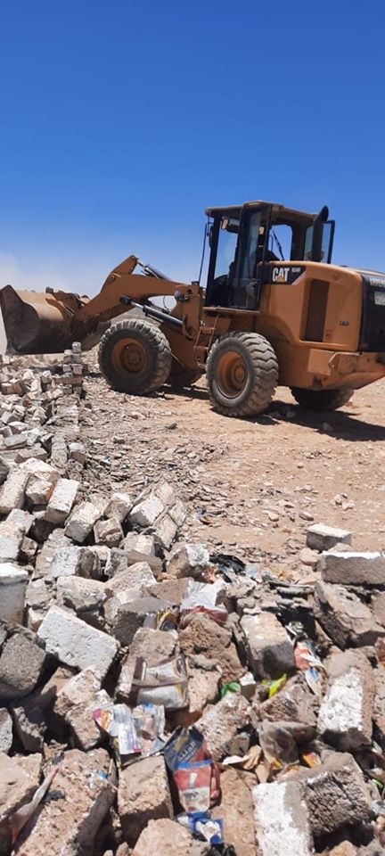 حملات ازالة التعديات بمدينة اسنا حملات ازالة التعديات بمدينة اسنا