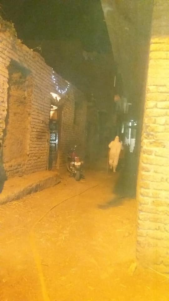 عمليات التعقيم الليلية بشوارع قرى الطود