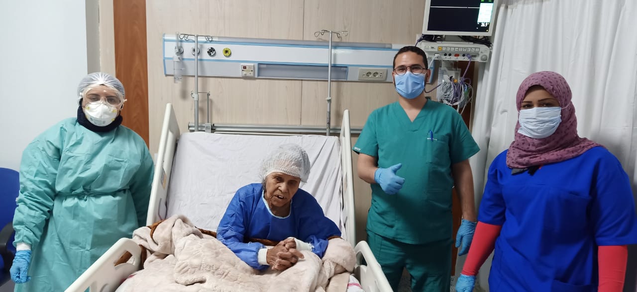 الحالات المتعافية من فيروس كورونا بمستشفى اسنا (4)