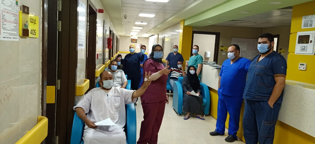 الحالات المتعافية من فيروس كورونا بمستشفى اسنا (5)