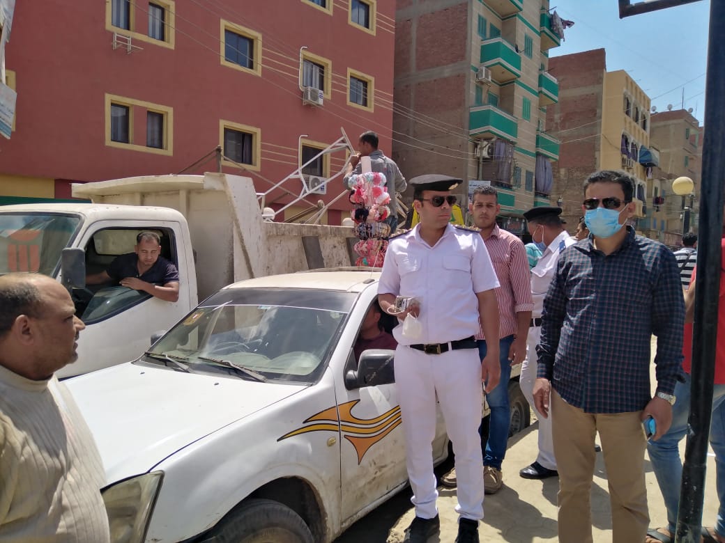 خلال حملة الإشغالات خلال حملة الإشغالات