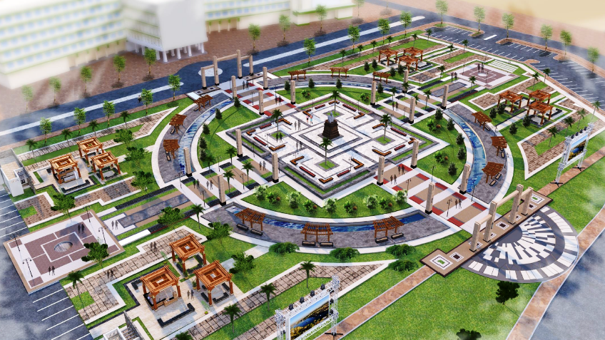 تصور لعملية تطوير واجهة مدينة أسوان (2)
