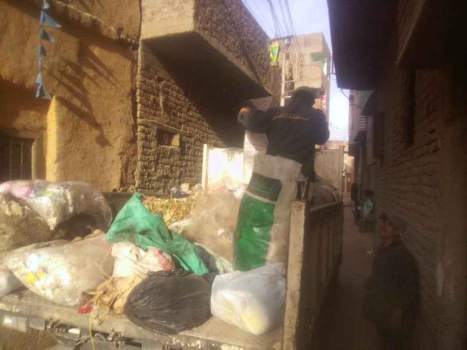 رفع 500 طن مخلفات وقمامة من الشوارع خلال الـ15 يوماً الماضية