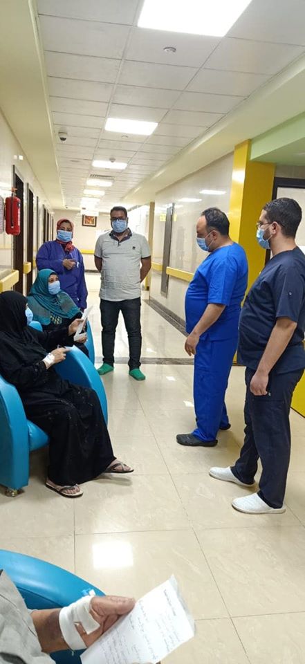 مستشفى إسنا للحجر الصحى تعلن تعافى وخروج 5 مواطنين