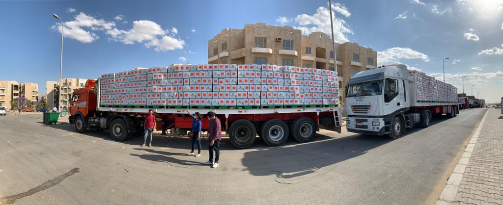 مساعدات غذائية لأورانج (3)