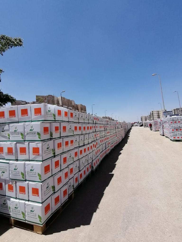 مساعدات غذائية لأورانج (1)