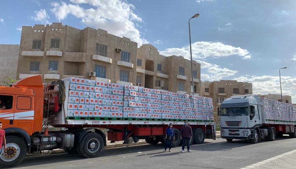 مساعدات غذائية لأورانج (2)