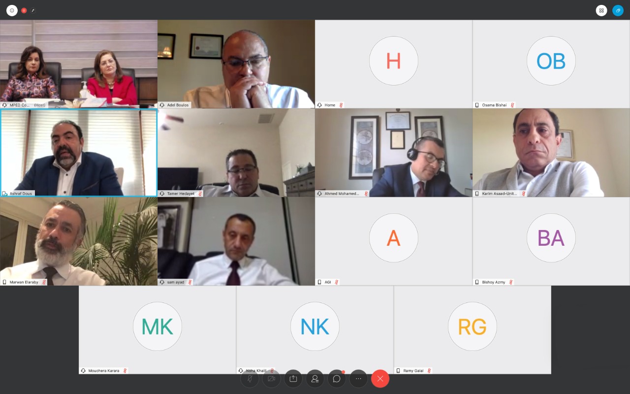 مجموعة من رجال الأعمال المصريين بالخارج