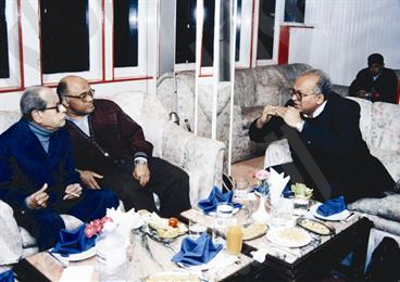 نجيب محفوظ والغيطانى والقعيد نجيب محفوظ والغيطانى والقعيد