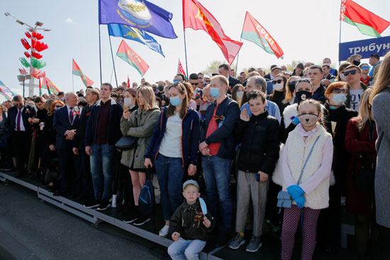 احتفالات بيلاروسيا بعيد النصر