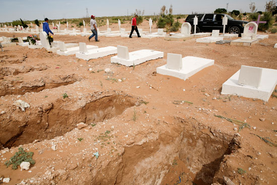 المقابر تستعد لإستقبال ضحايا كورونا
