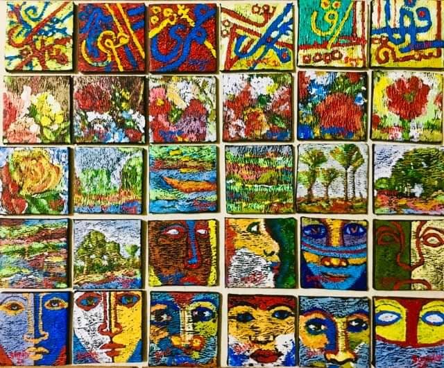 جانب من الأعمال المشاركة (7)