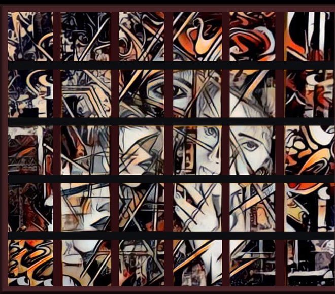 جانب من الأعمال المشاركة (4)